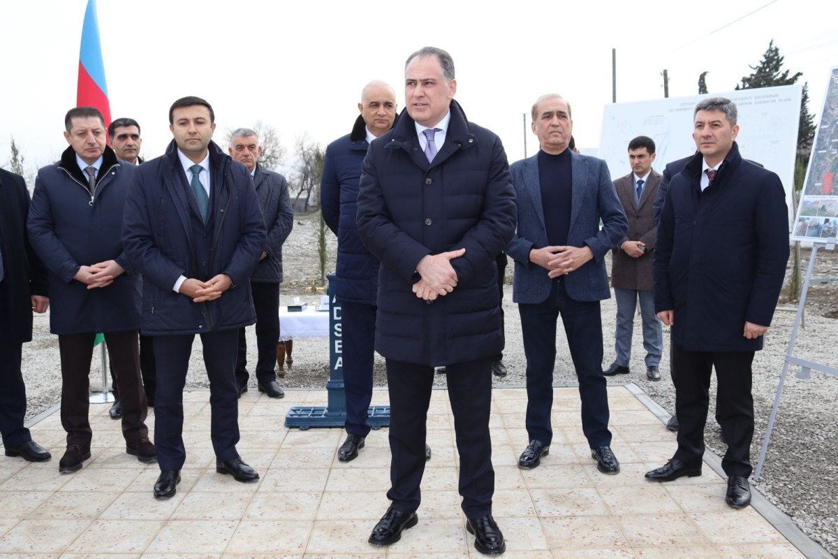 İkinci&nbsp;Ərəbcəbirli kəndi içməli su ilə təmin edildi - FOTO