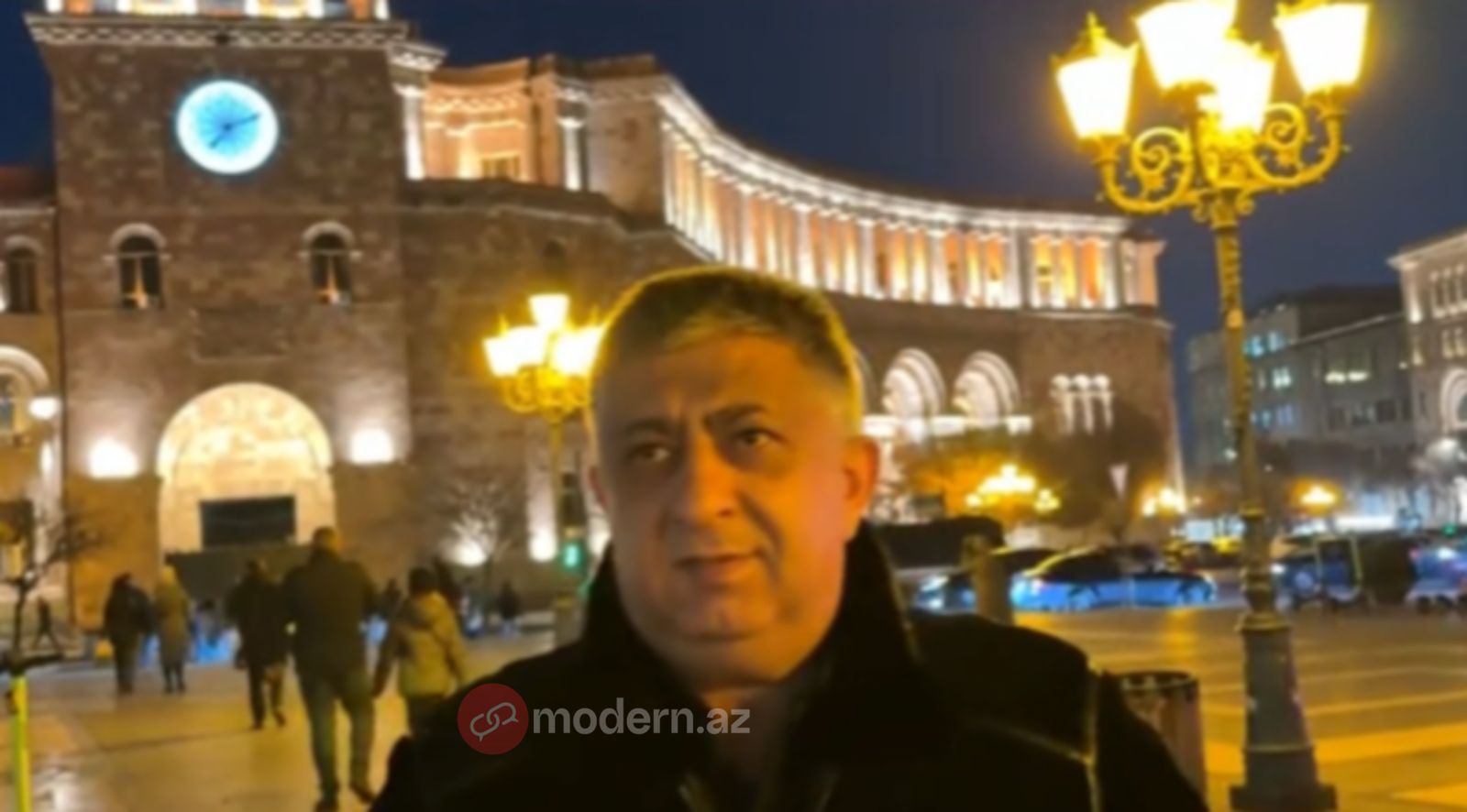 Həmyerlimiz İrəvanın mərkəzində - VİDEO