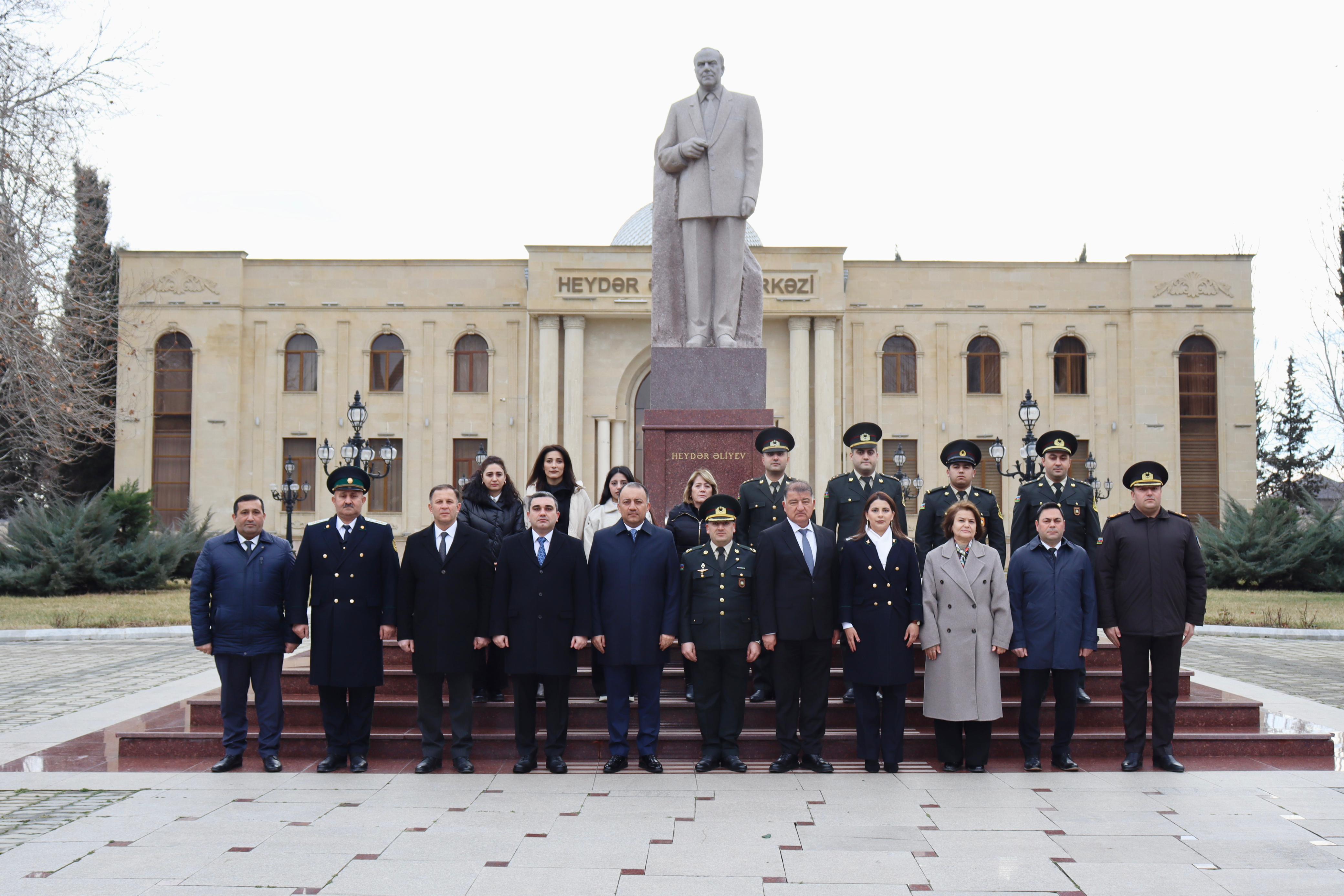 Samuxda Dövlət Xidməti işçilərinin peşə bayramı qeyd edildi - FOTOLAR