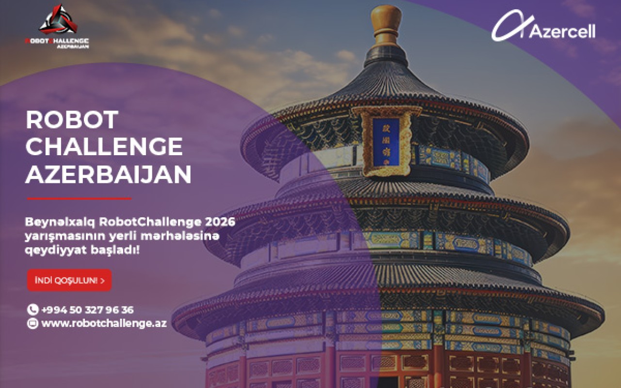 "Azercell"in dəstəyi ilə &ldquo;RobotChallenge 2026&rdquo;ya hazırlıq işləri davam edir