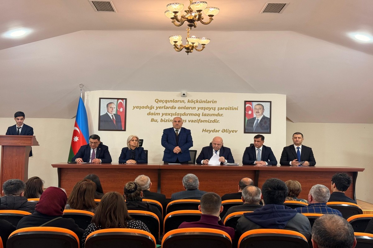 Kəlbəcərdə sakinlərlə maarifləndirici görüş - FOTO