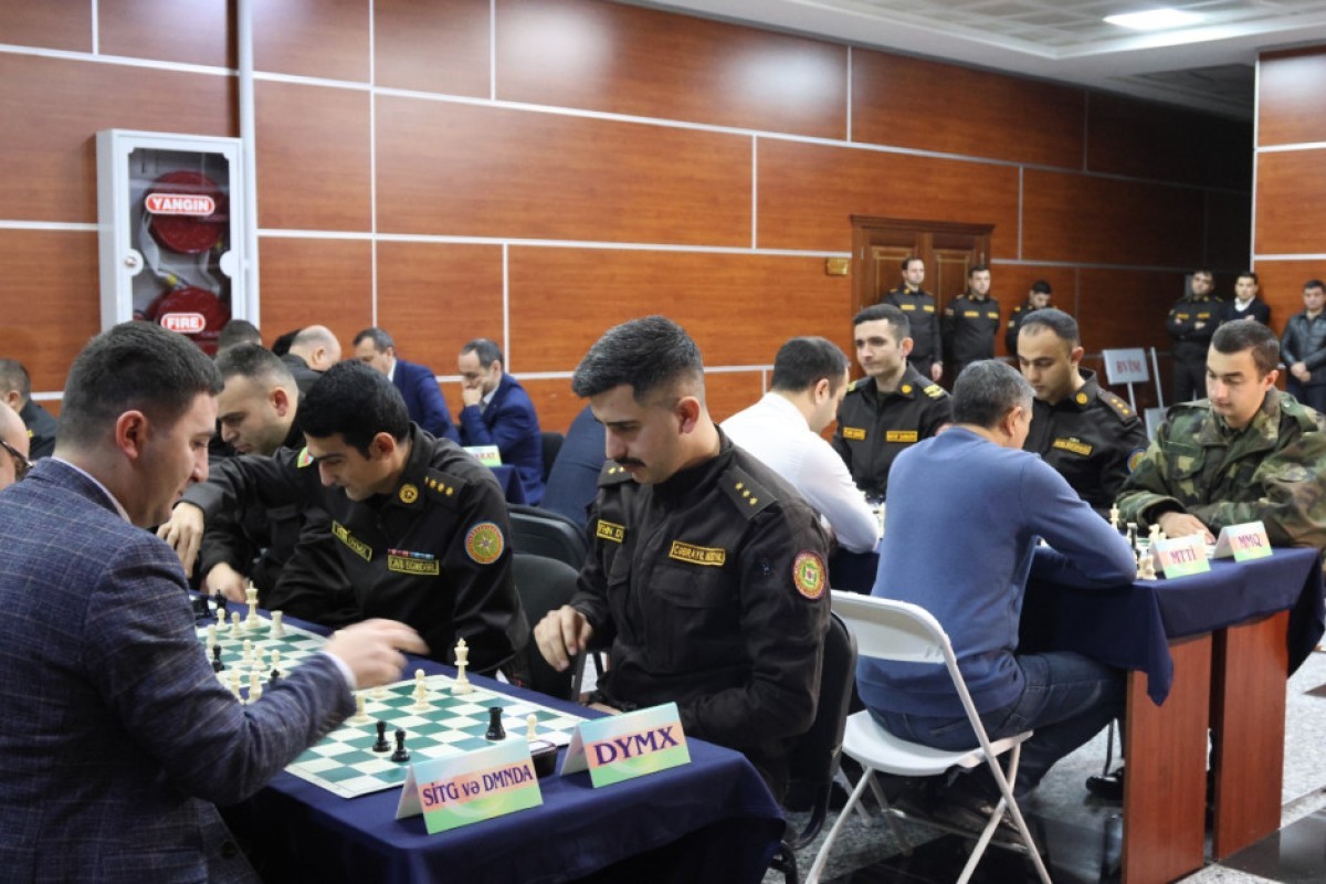 FHN-in qurumları arasında şahmat çempionatı keçirilib - FOTO