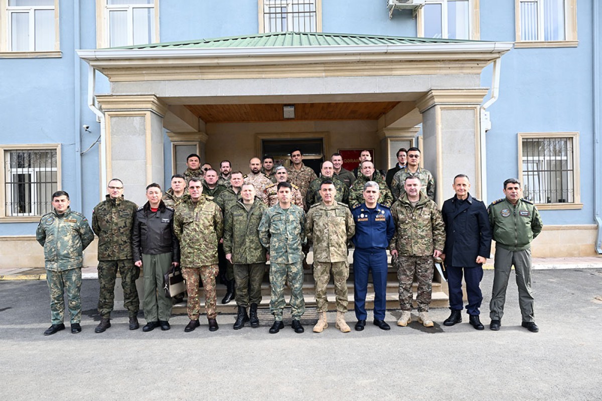 Hərbi attaşelər hərbi hissədə olublar - VİDEO&nbsp;