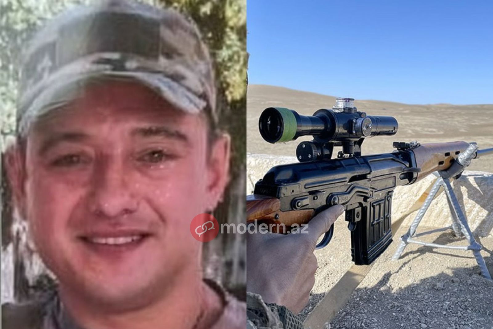 Ukraynada azərbaycanlı snayper həlak oldu - FOTO