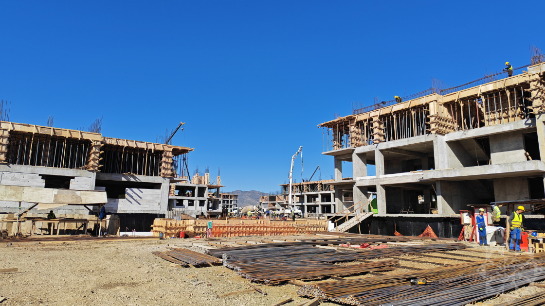 Ağdam şəhərində 5-ci yaşayış kompleksi inşa olunur