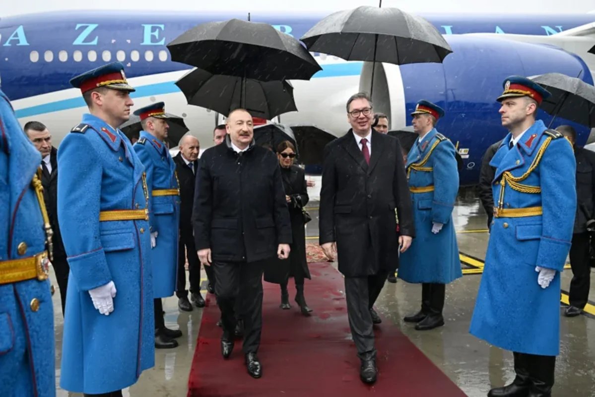 Prezident İlham Əliyevin Serbiyaya səfərinə dair VİDEOÇARX paylaşılıb