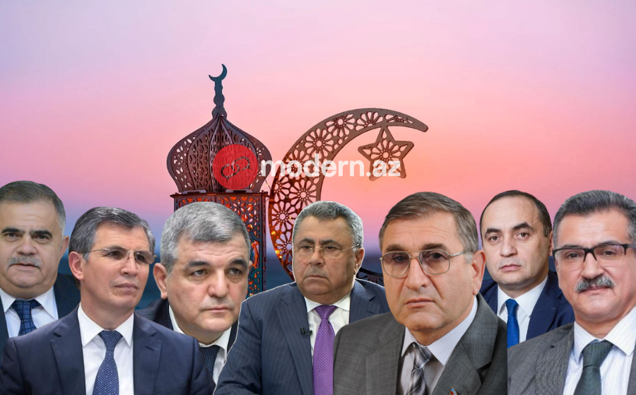 Oruc tutan və tutmayan DEPUTATLAR