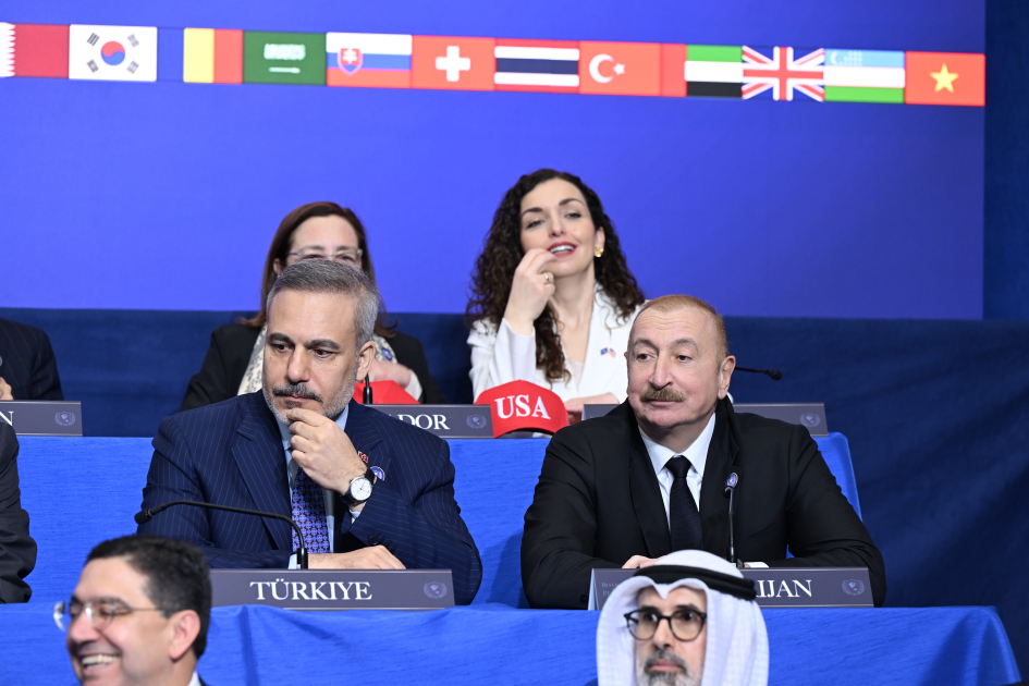 Prezident Vaşinqtonda Sülh Şurasının ilk iclasında iştirak edir - YENİLƏNİB