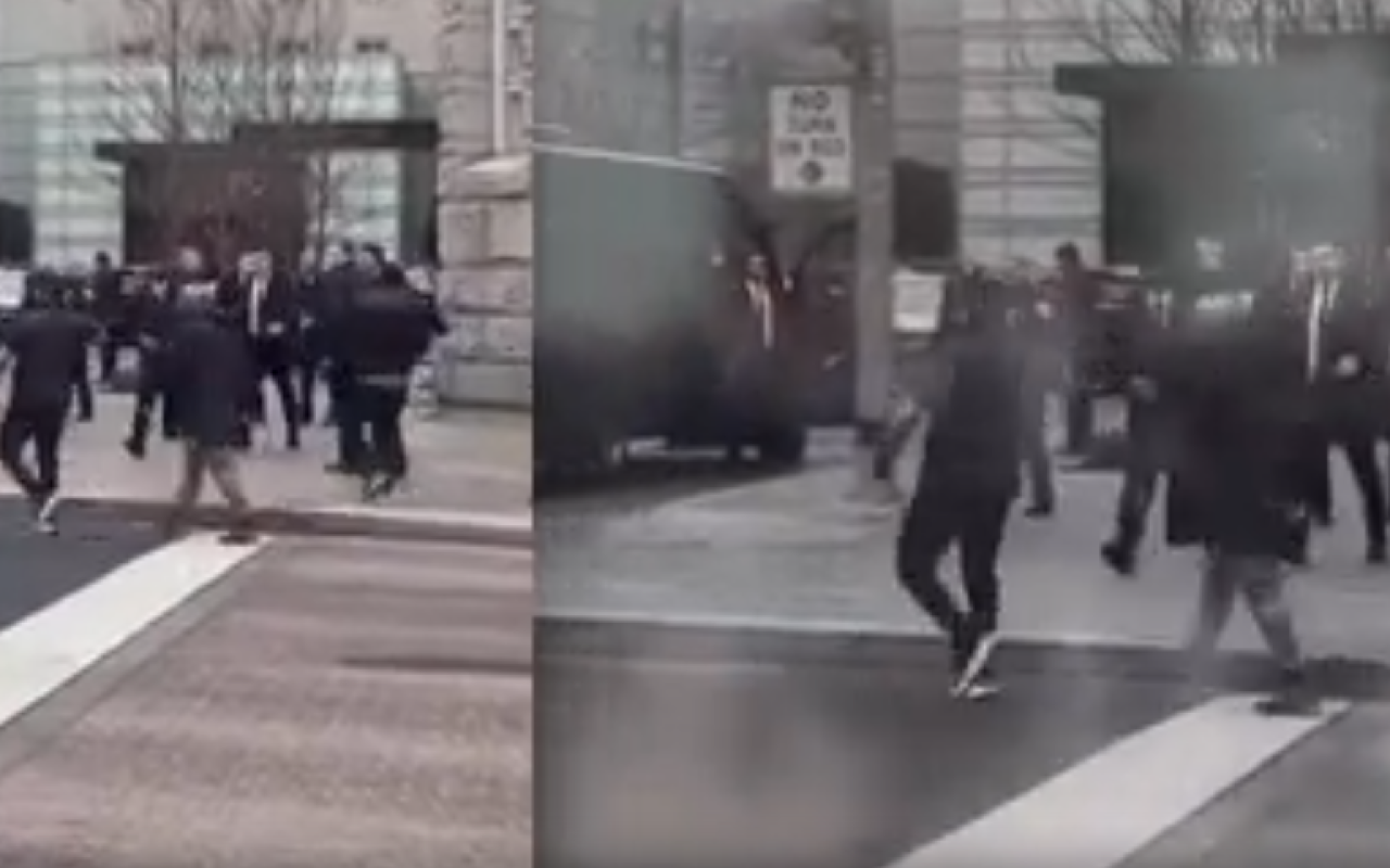 Vaşinqtonda anti-milli ünsürlərin Azərbaycana qarşı təxribat cəhdi&nbsp;- VİDEO