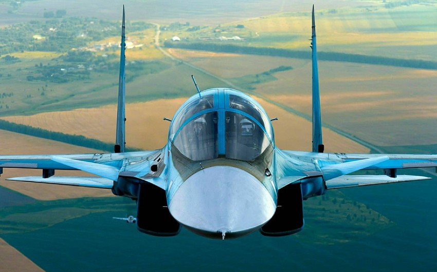 Rusiyaya məxsus Su-34 qırıcısı vurulub - İDDİA