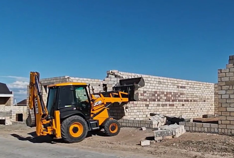 Qanunsuz tikinti işlərinin qarşısı alındı&nbsp;-&nbsp;VİDEO