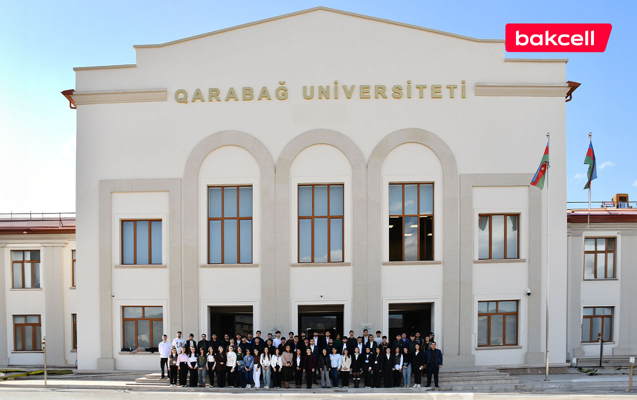 &ldquo;Bakcell&rdquo; və Gənclər Fondu Qarabağ Universitetində tələbələrlə görüş keçirib