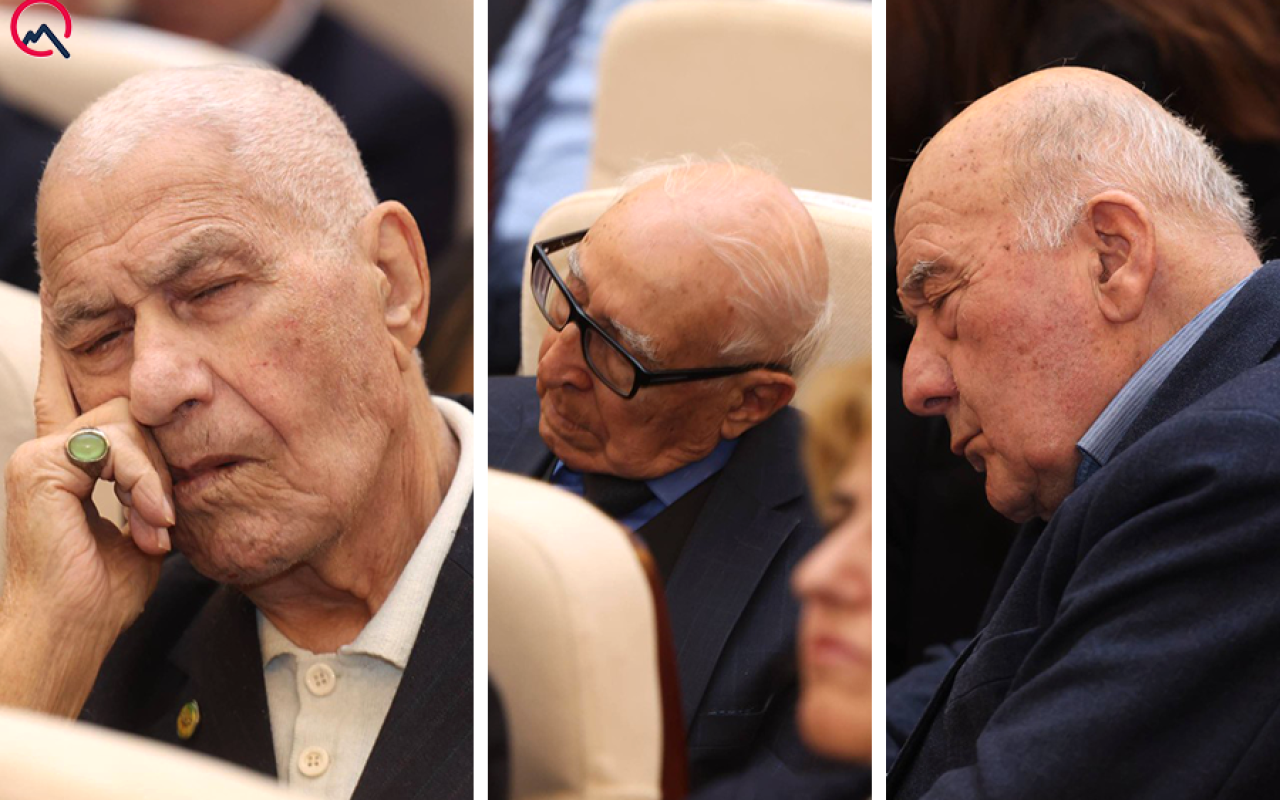 دانشمندان در جلسه AMEA خوابیدند - عکس‌ها