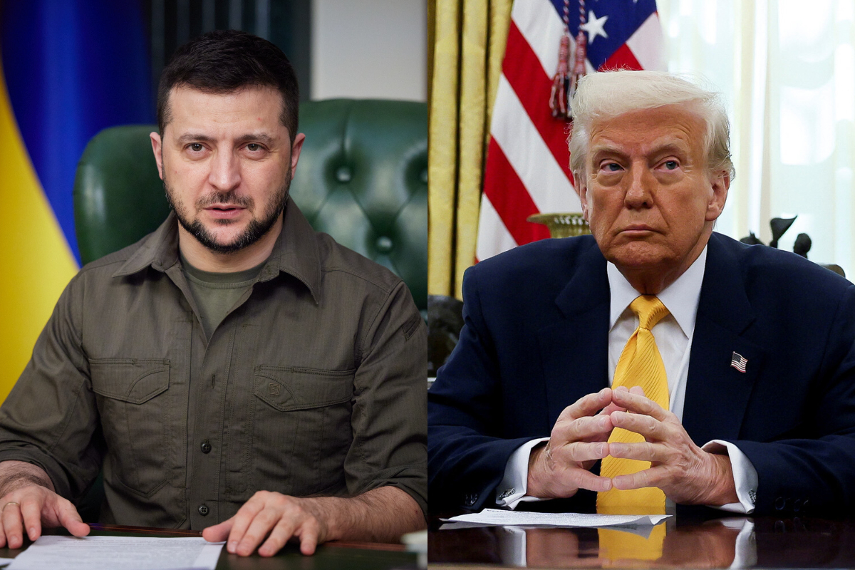 Tramp və Zelenski telefon danışığı apardılar