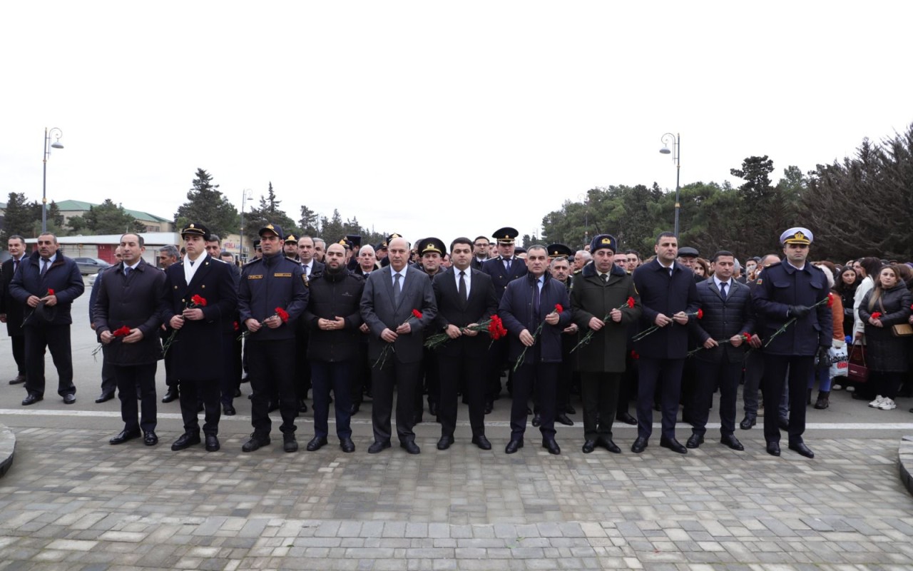 Neftçalada Xocalı soyqırımının 34-cü ildönümü qeyd olunub -&nbsp;FOTOLAR