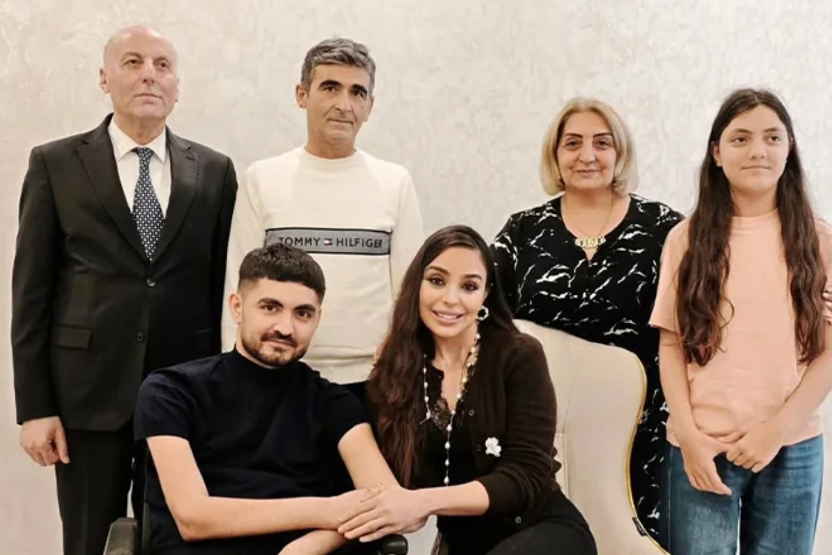 Leyla Əliyeva Vətən müharibəsi qazisi ilə görüşüb