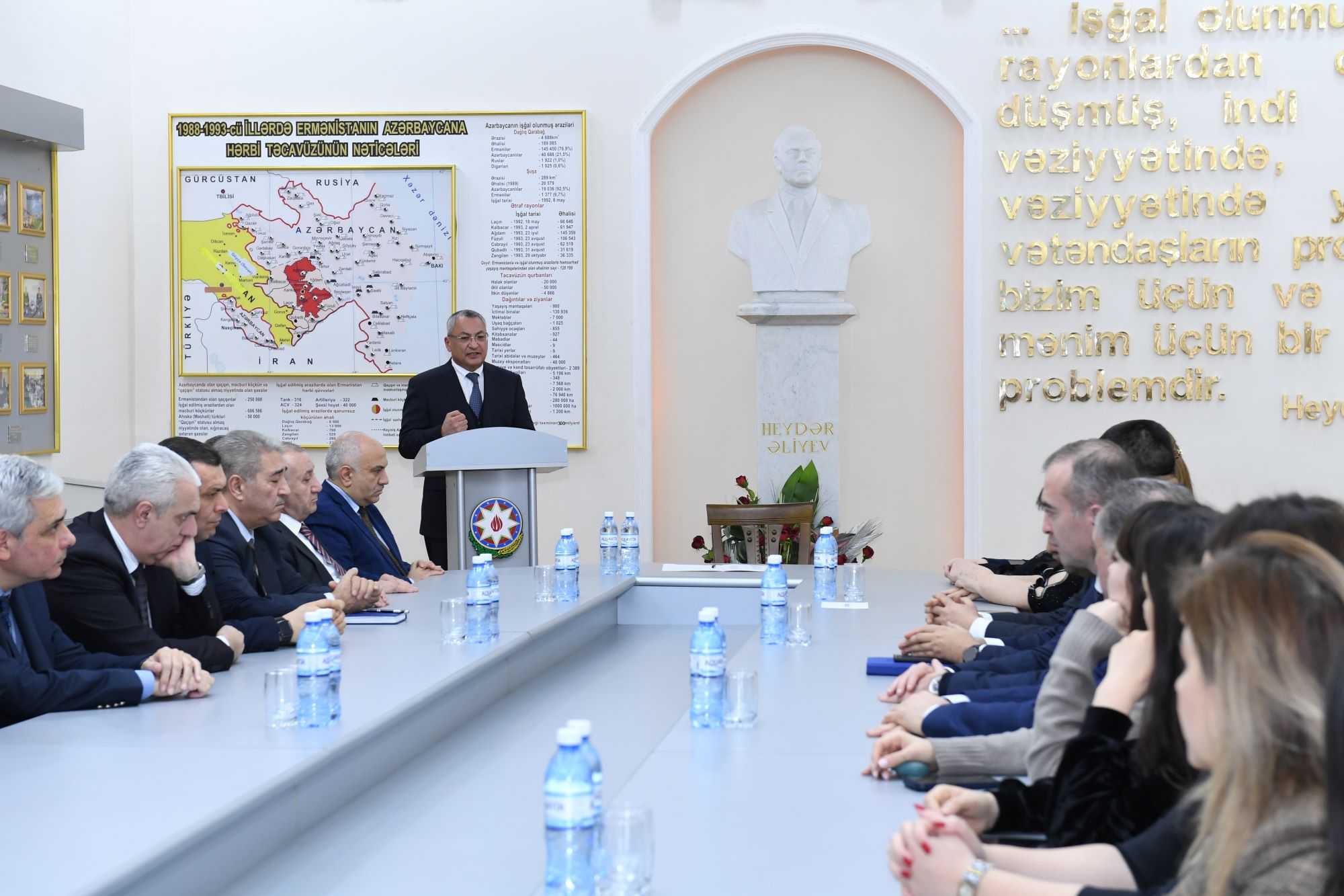 Dövlət Komitəsində Xocalı soyqırımının 34-cü ildönümü anıldı