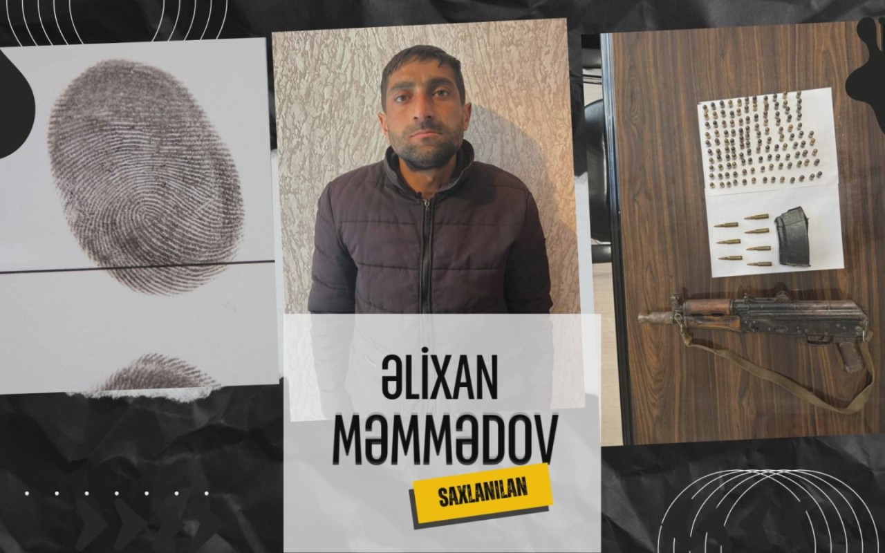 Göyçayda əməliyyat&nbsp;- "Kalaşnikov"la tutuldu