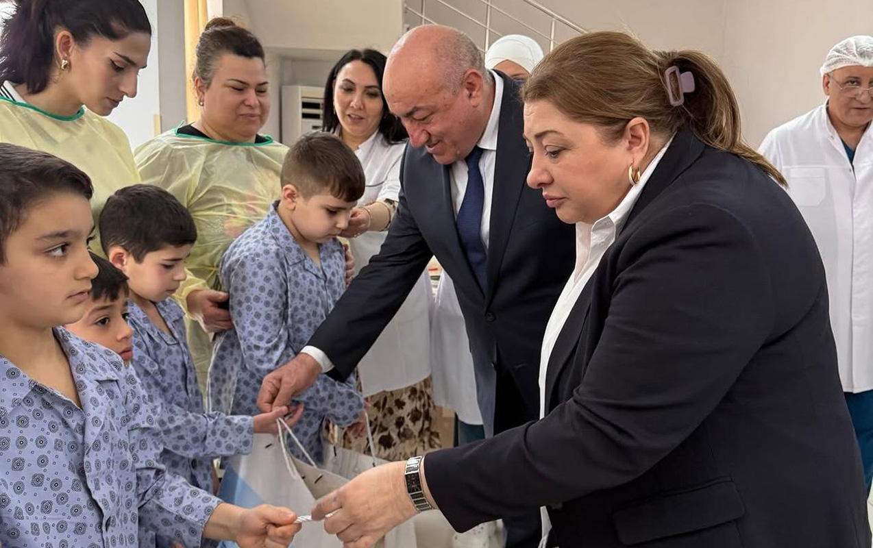 Maştağa xəstəxanasında növbəti sosial aksiya - FOTOLAR