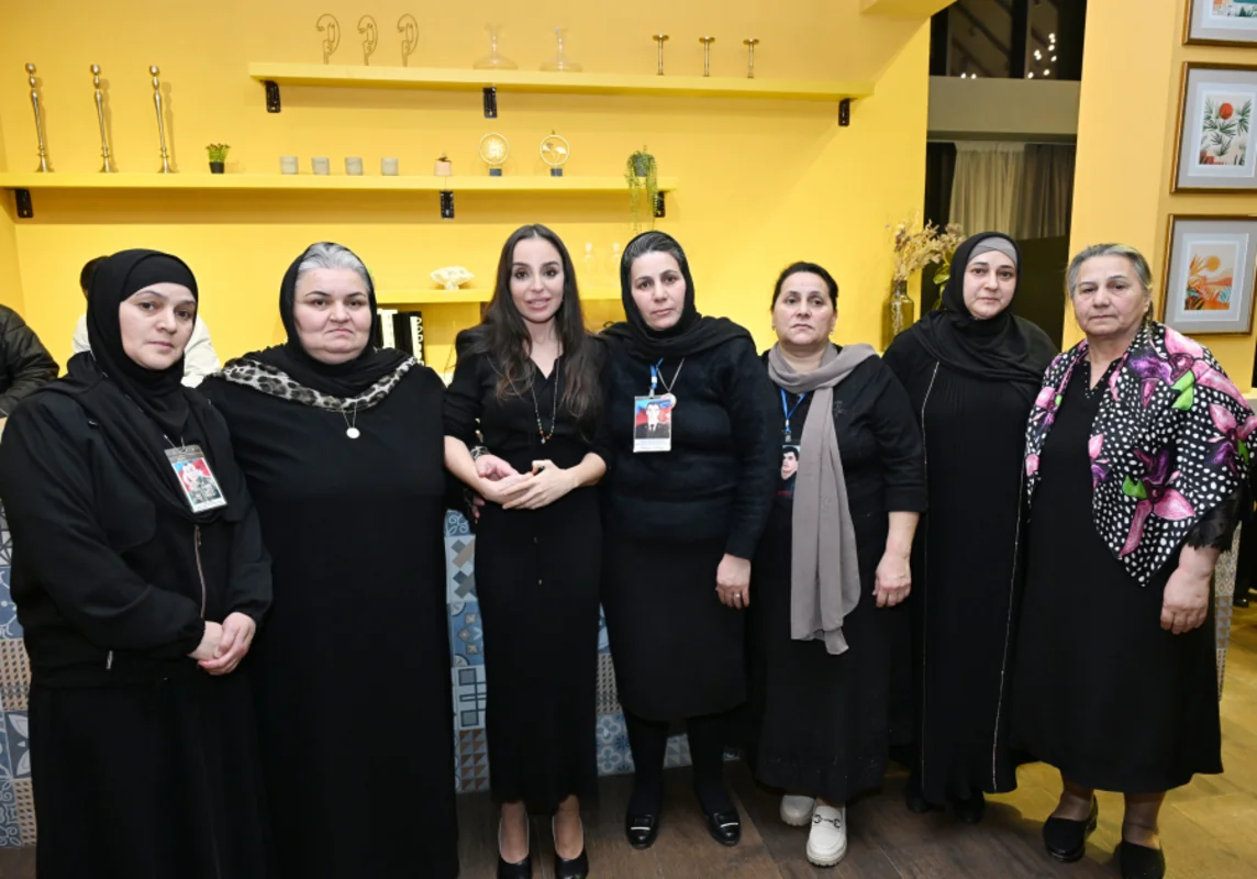 Leyla Əliyeva Qubada iftar məclisindən görüntülər paylaşıb