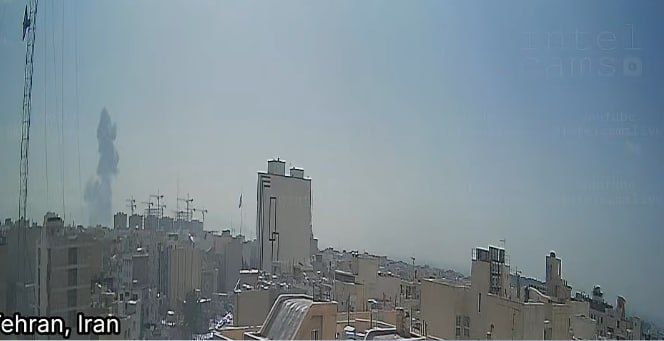 صداهای انفجار در ایران شنیده می‌شود - عکس‌ها