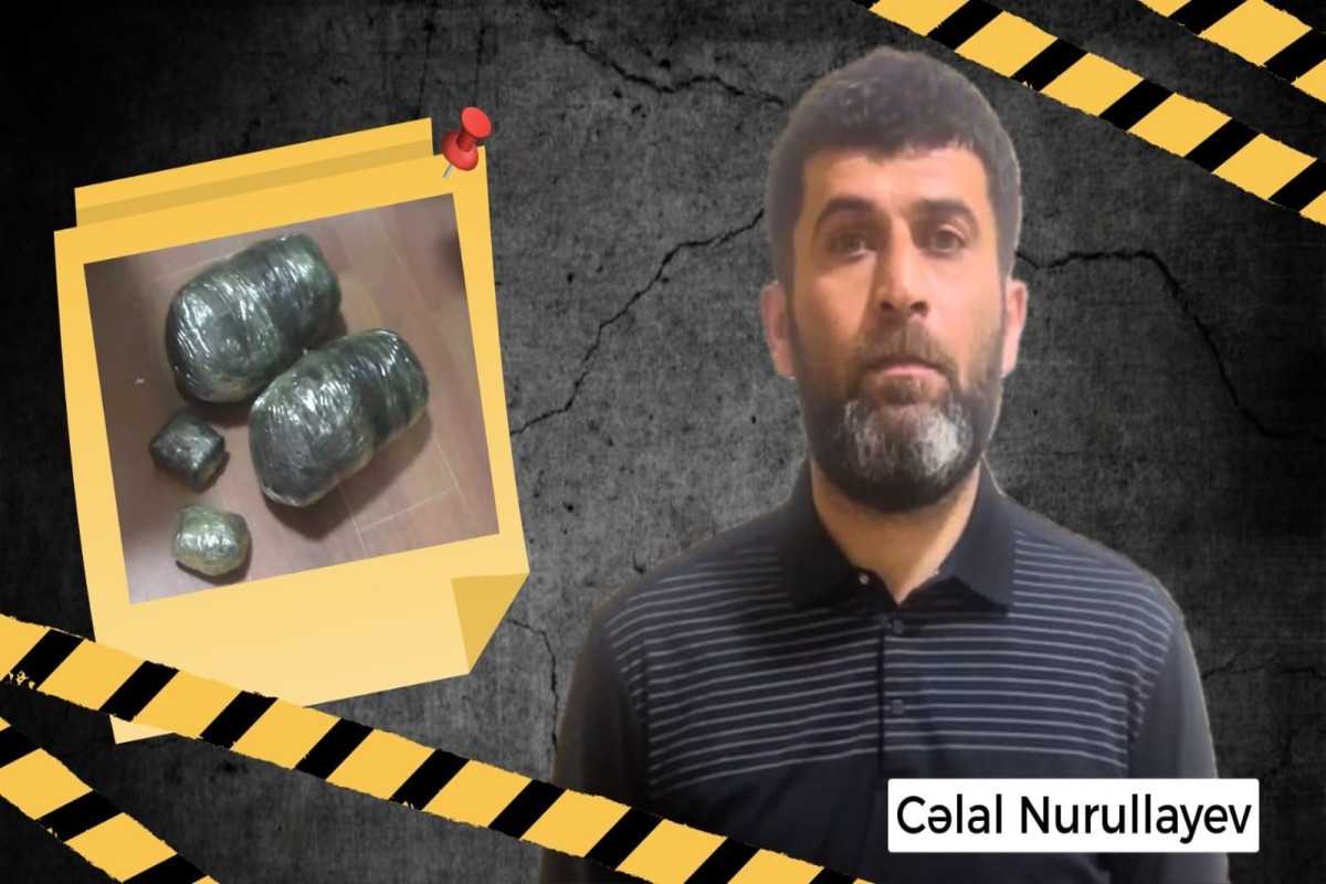 Keçmiş məhkumdan 5 kq narkotik aşkarlandı