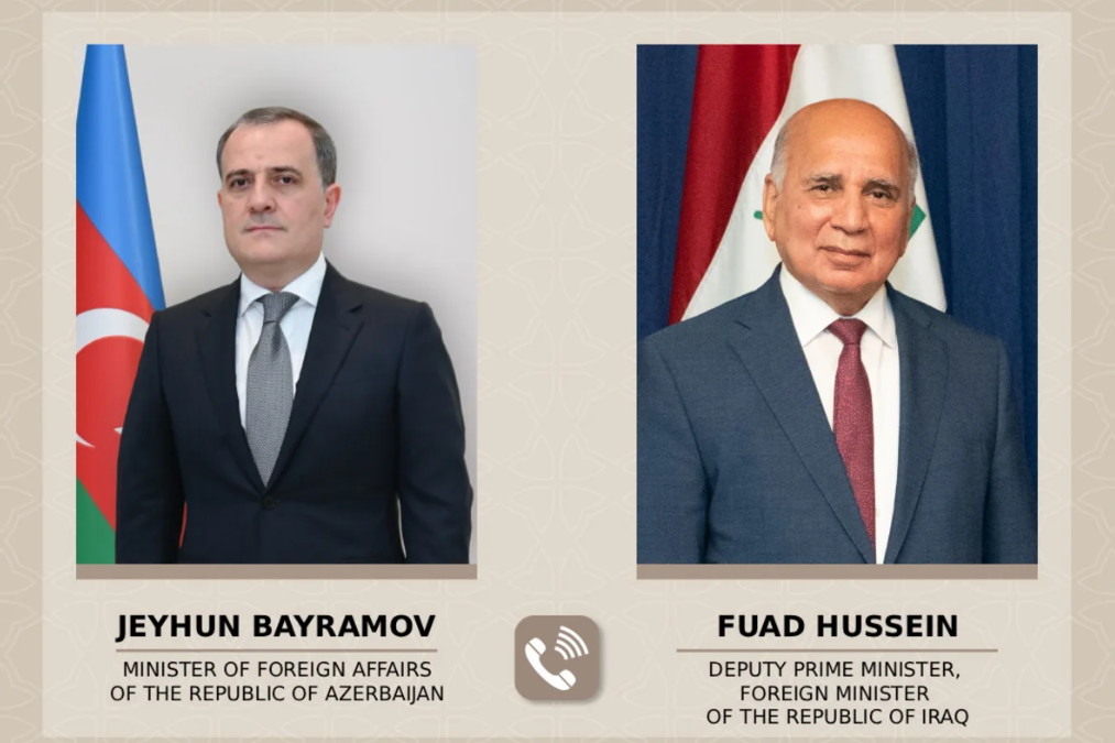 Ceyhun Bayramov&nbsp;Fuad Hüseyn ilə telefonla danışıb&nbsp;