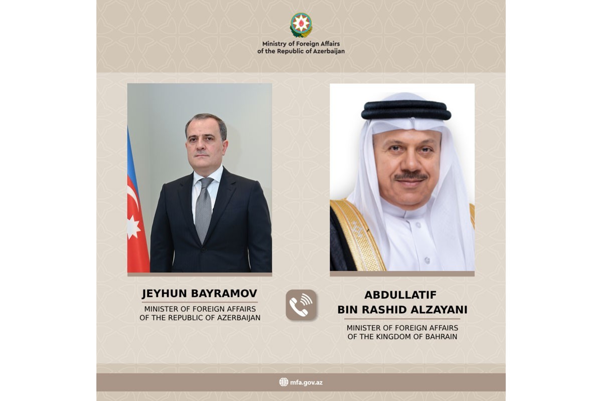 Azərbaycanla&nbsp;Bəhreynin XİN rəhbərləri İranı müzakirə etdi