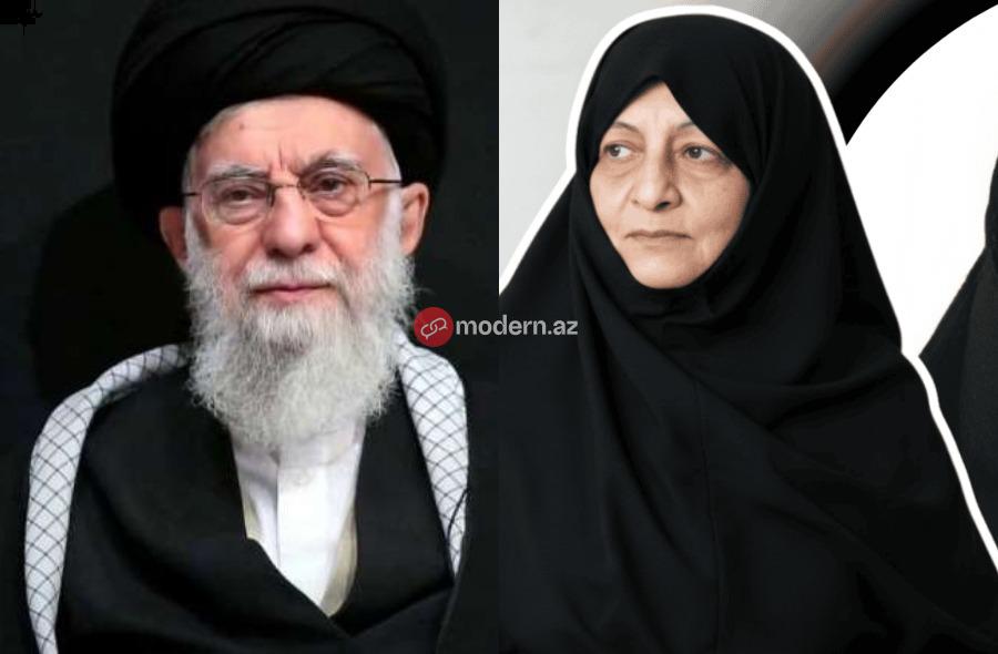 Xameneinin həyat yoldaşı da ÖLDÜ