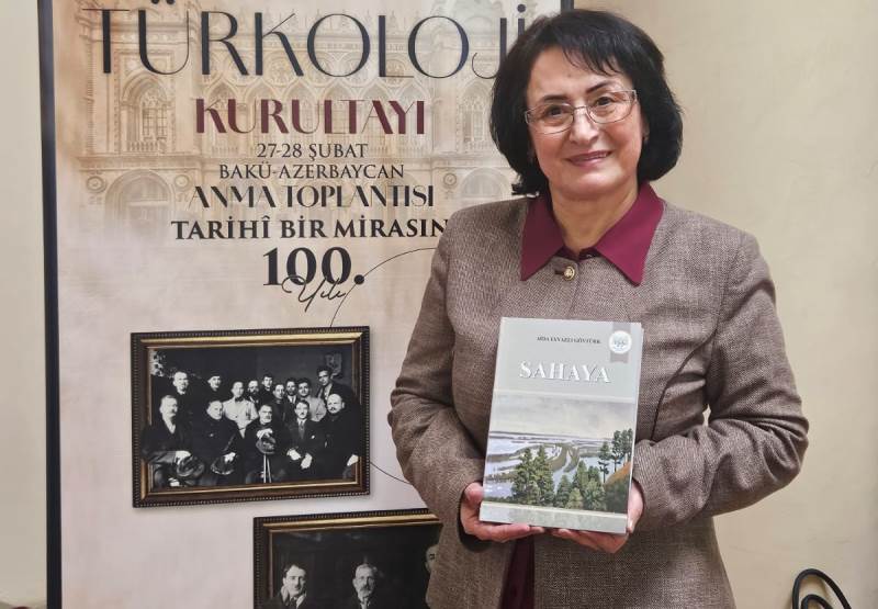 Aida Eyvazlının kitabı beynəlxalq konfransda paylanıb