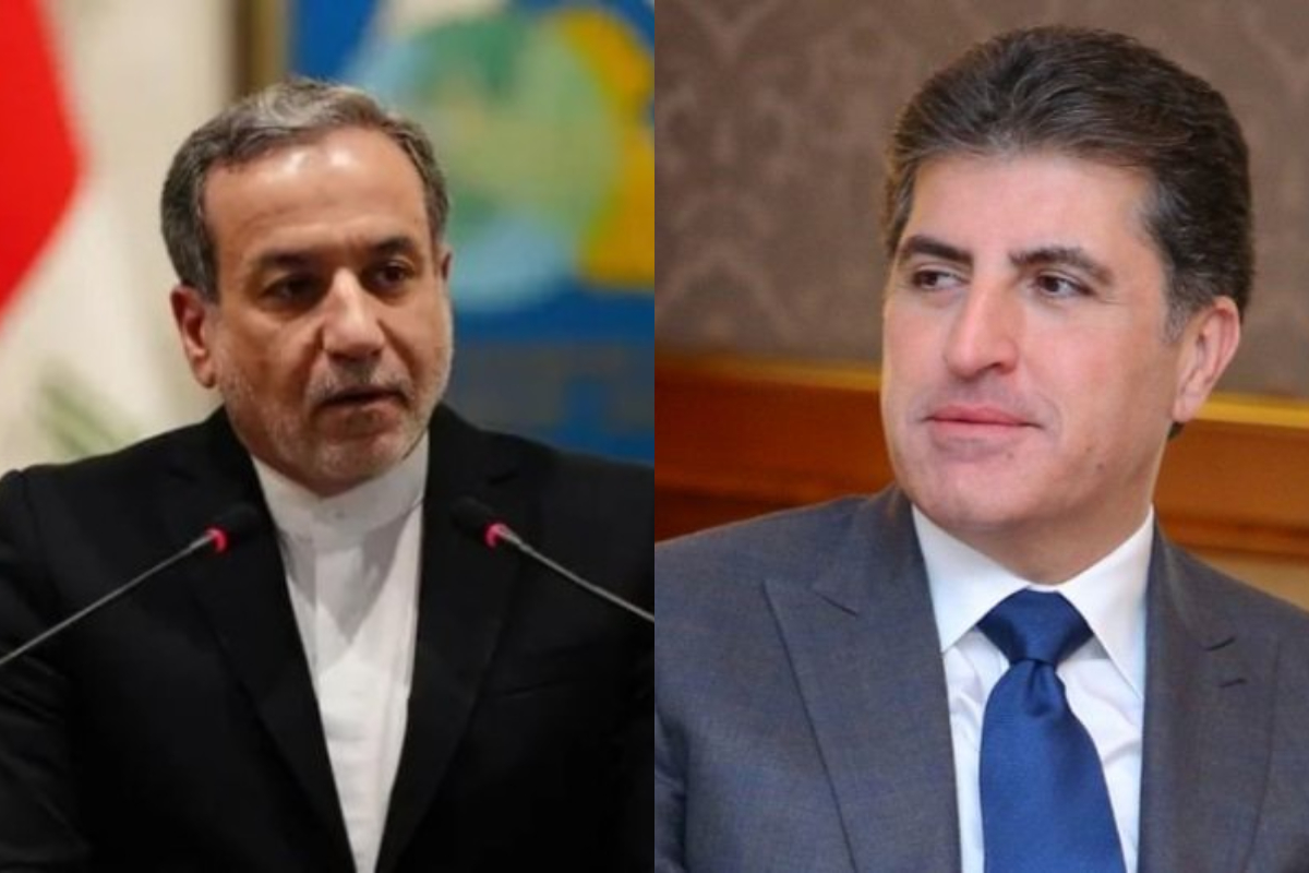 Shamkhani had a phone call with Nechirvan Barzani