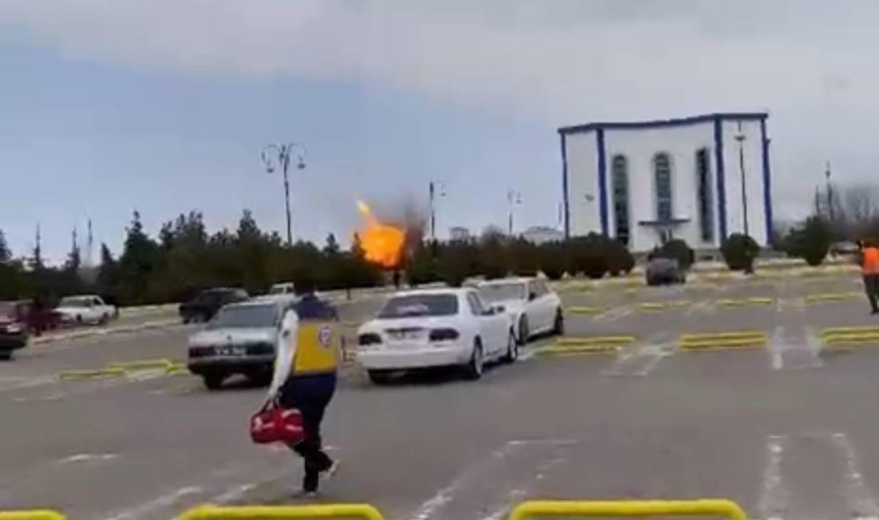 İran Naxçıvan hava limanını vurdu&nbsp;- VİDEO