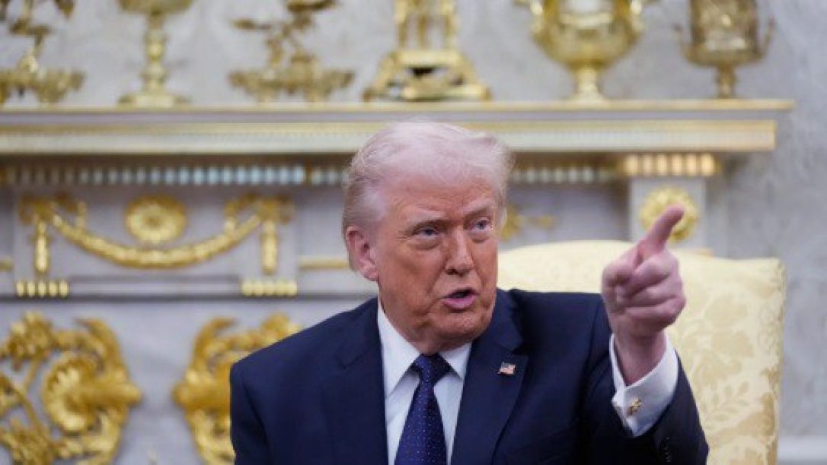 Tramp Xameneinin oğlunu QƏBUL ETMİR