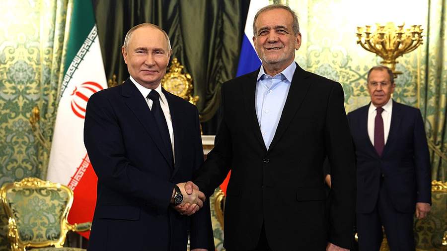 Putin Pezeşkianla danışıqlar apardı