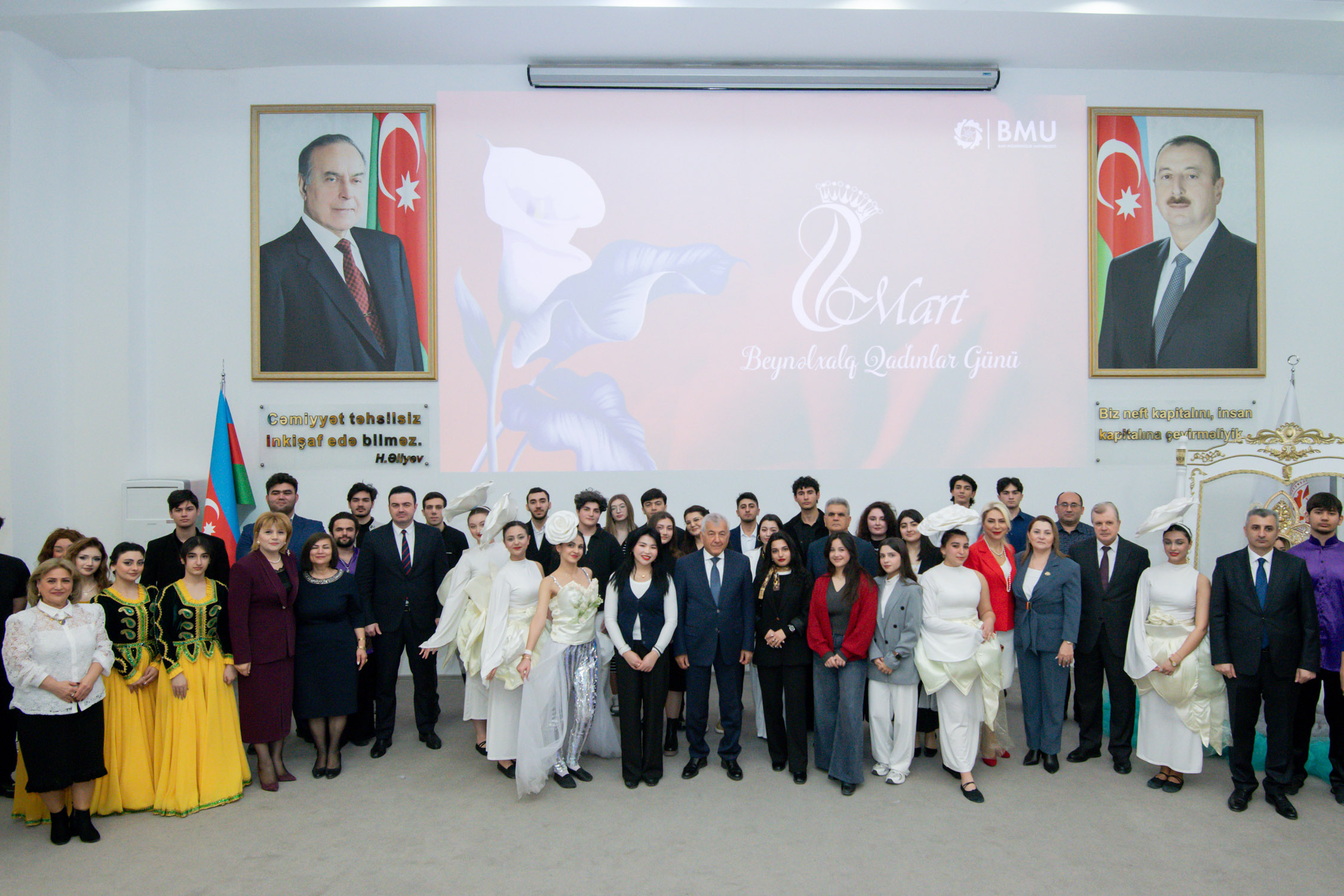 &nbsp;BMU-da 8 Mart: kollektivin 48 faizini təşkil edən qadınlara həsr olunan tədbir&nbsp;