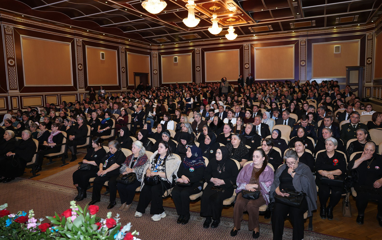 Abşeronda 8 Mart tədbiri: şəhid ailələri və xanımlar bir araya gəldi