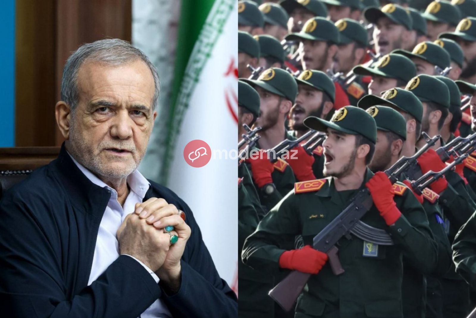 İran parçalanır - Pezeşkianla&nbsp;SEPAH üz-üzə