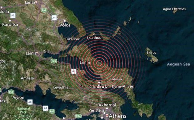Yunanıstanda 5,4 bal gücündə ZƏLZƏLƏ