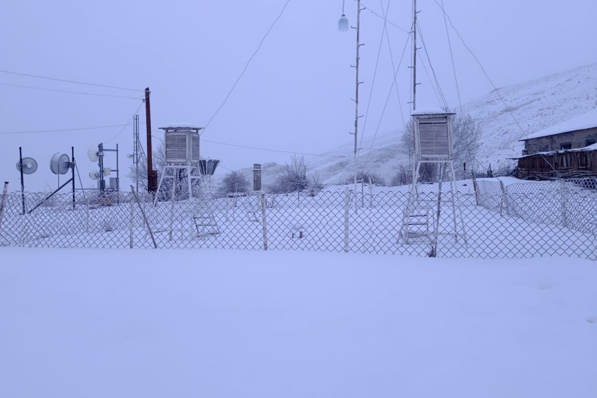 Naxçıvanda yağan qarın hündürlüyü 1 metri keçdi