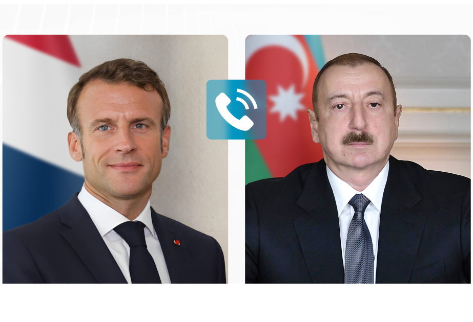 Makron İlham Əliyevə zəng etdi