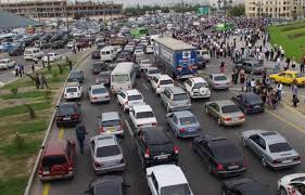 Bakıda tıxac olan 12 istiqamət - SİYAHI