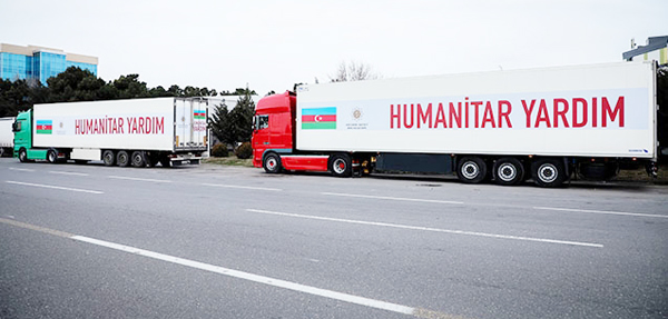 Prezident tapşırdı&nbsp;- İrana humanitar yardım göndərildi