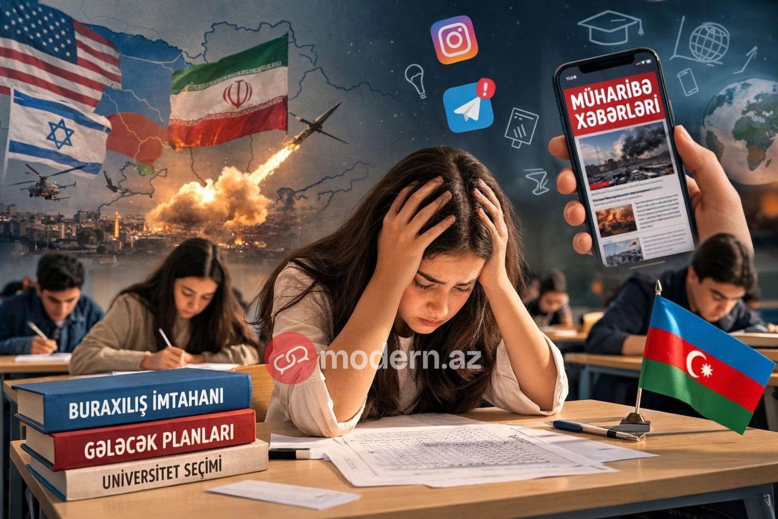 Azərbaycanda&nbsp;xaricdə təhsilə maraq azalır - İrana görə