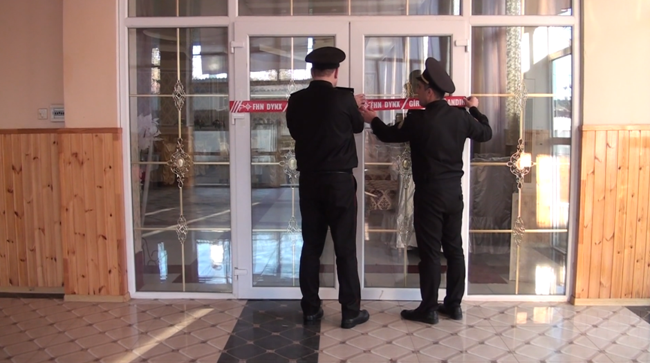 Məşhur&nbsp;şadlıq sarayı bağlandı - VİDEO