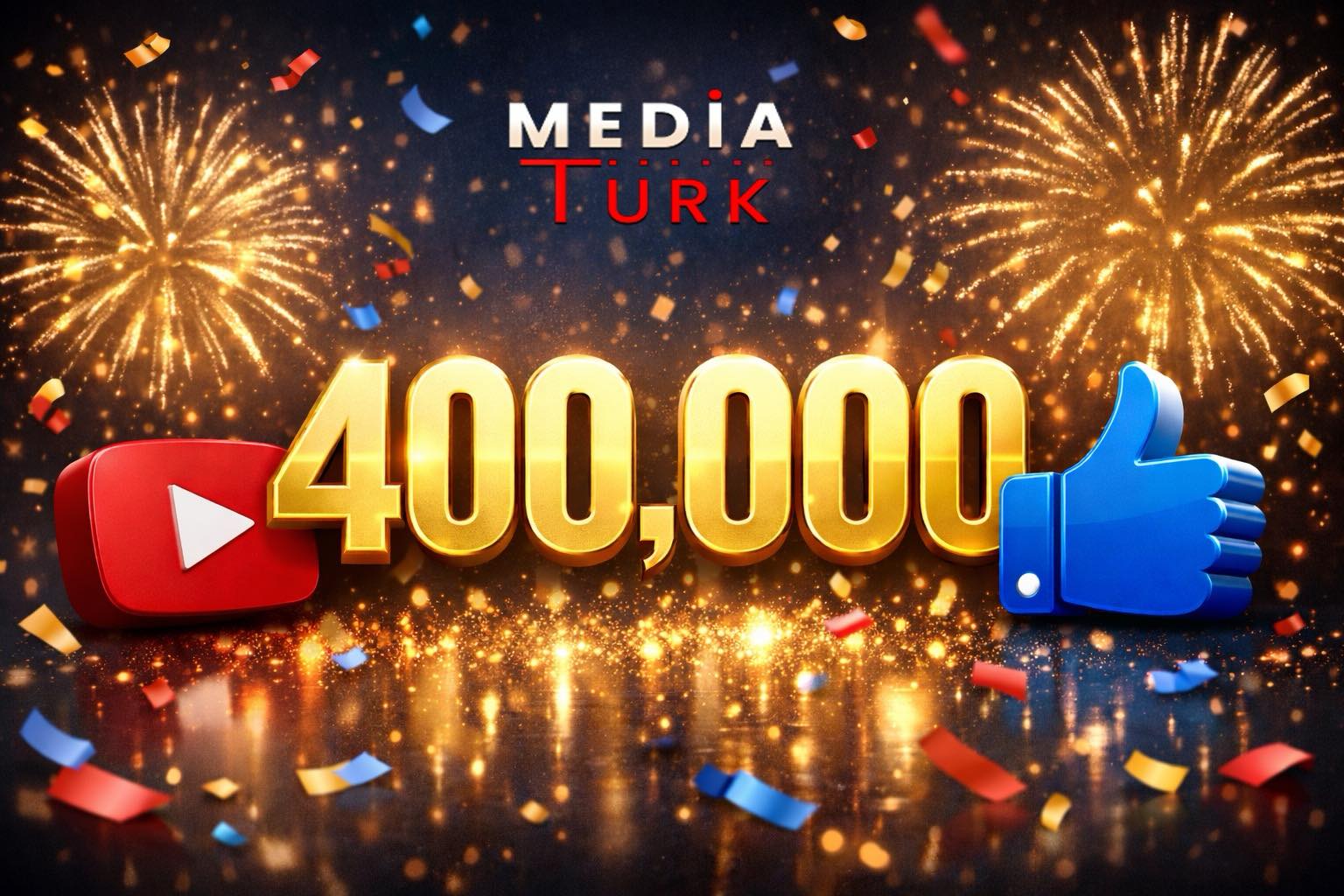 "MediaTürk" ailəsi 400 min oldu!