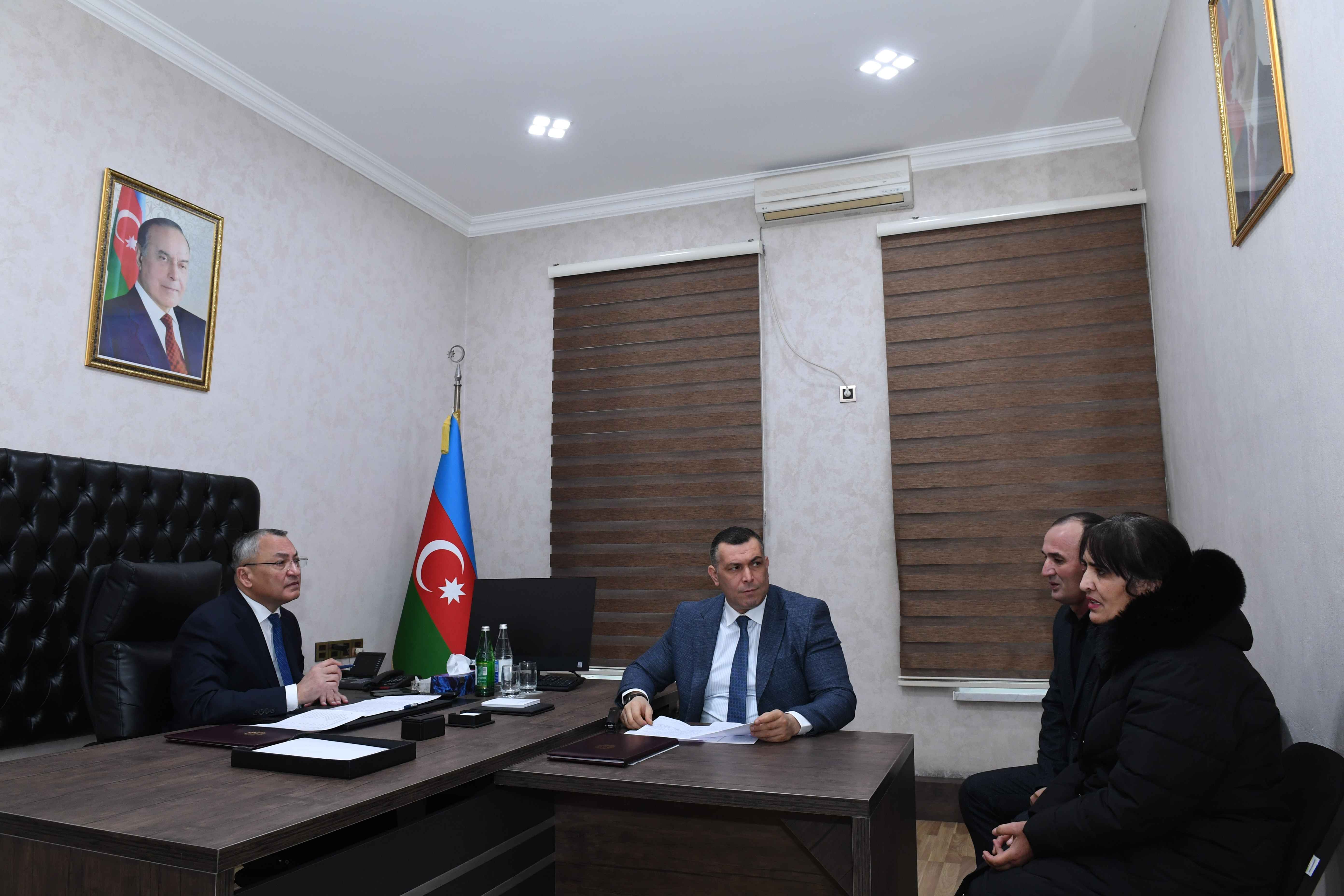 Dövlət Komitəsində vətəndaşların növbəti qəbulu keçirilib