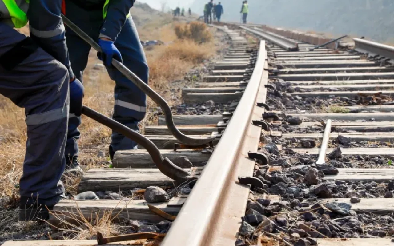 Naxçıvanda dəmir yolu xətti yenidən qurulur&nbsp;- VİDEO