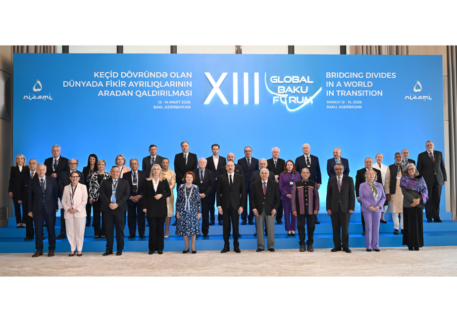Prezident Qlobal Bakı Forumunda çıxış edib