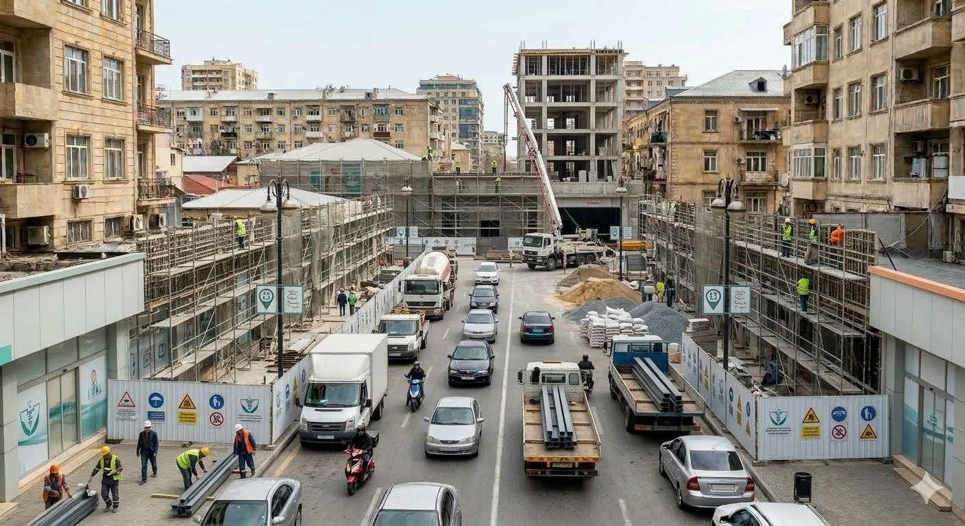 Bakü'de binanın tamirine 9&nbsp;milyon ayrıldı