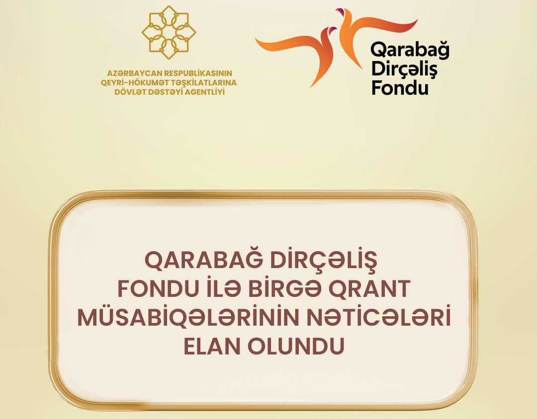 QHT Agentliyi Fondla birgə müsabiqənin qaliblərini elan edib - SİYAHI